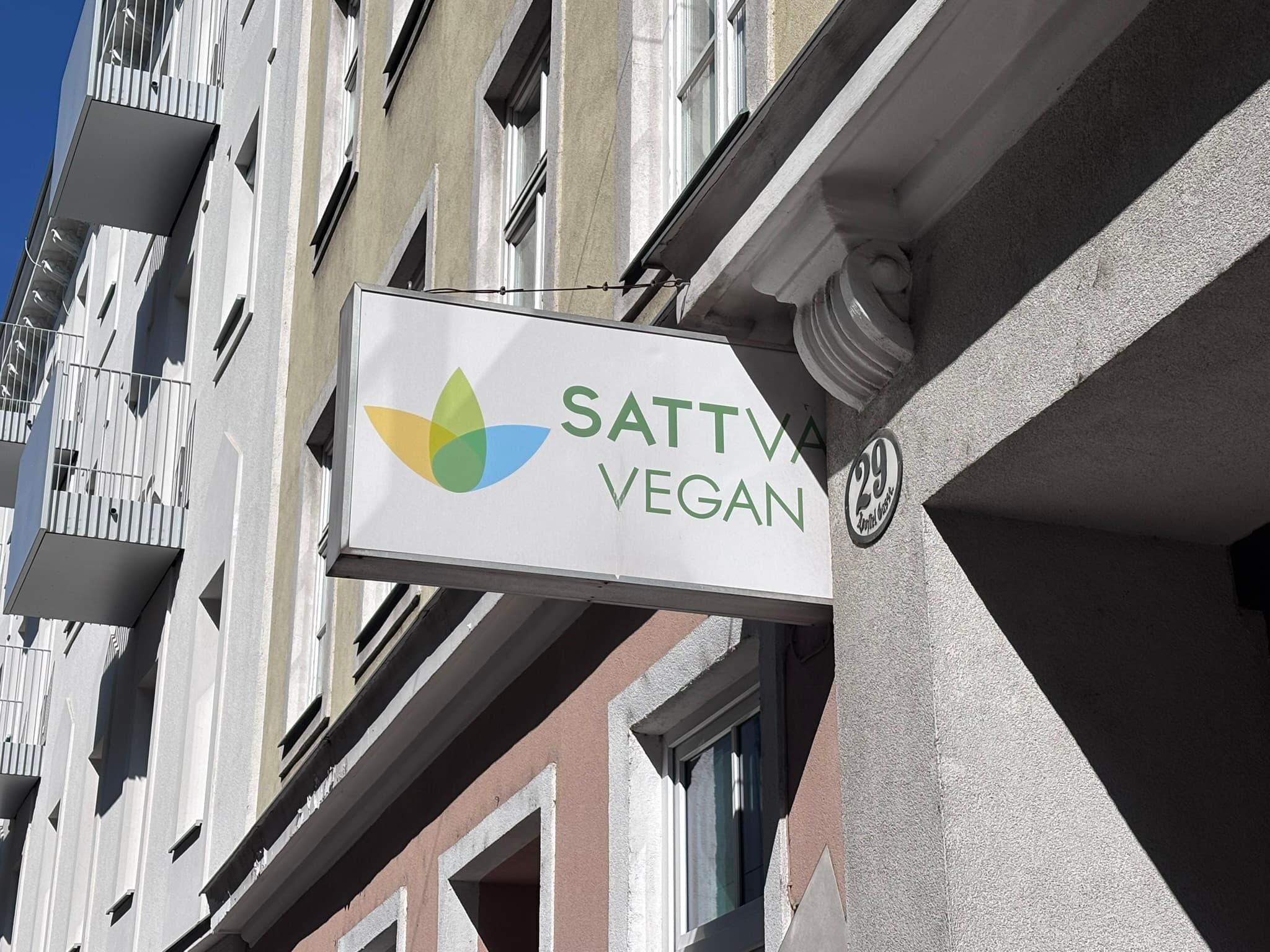 Sattva Vegan exterior