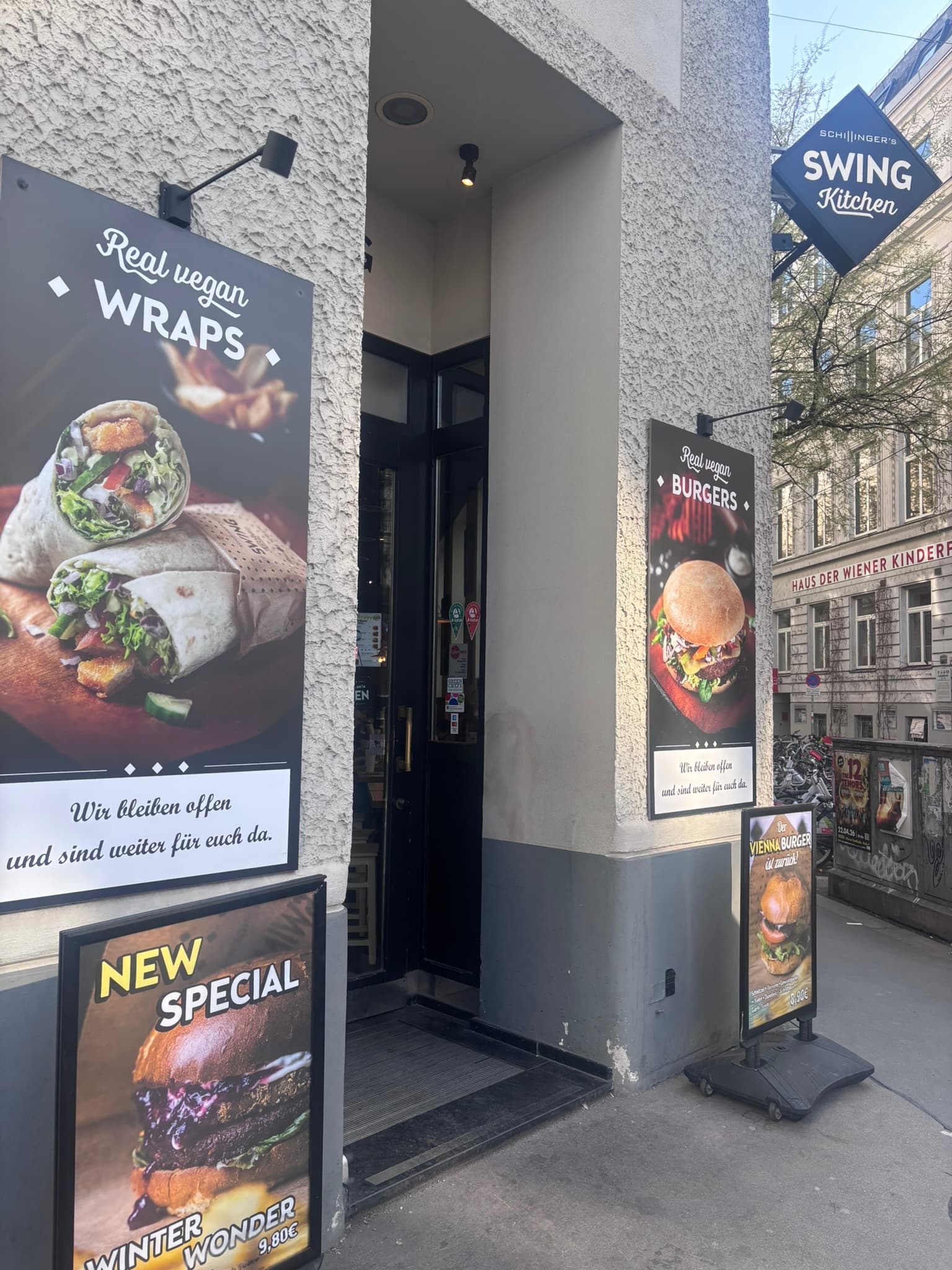 Swing Kitchen exterior