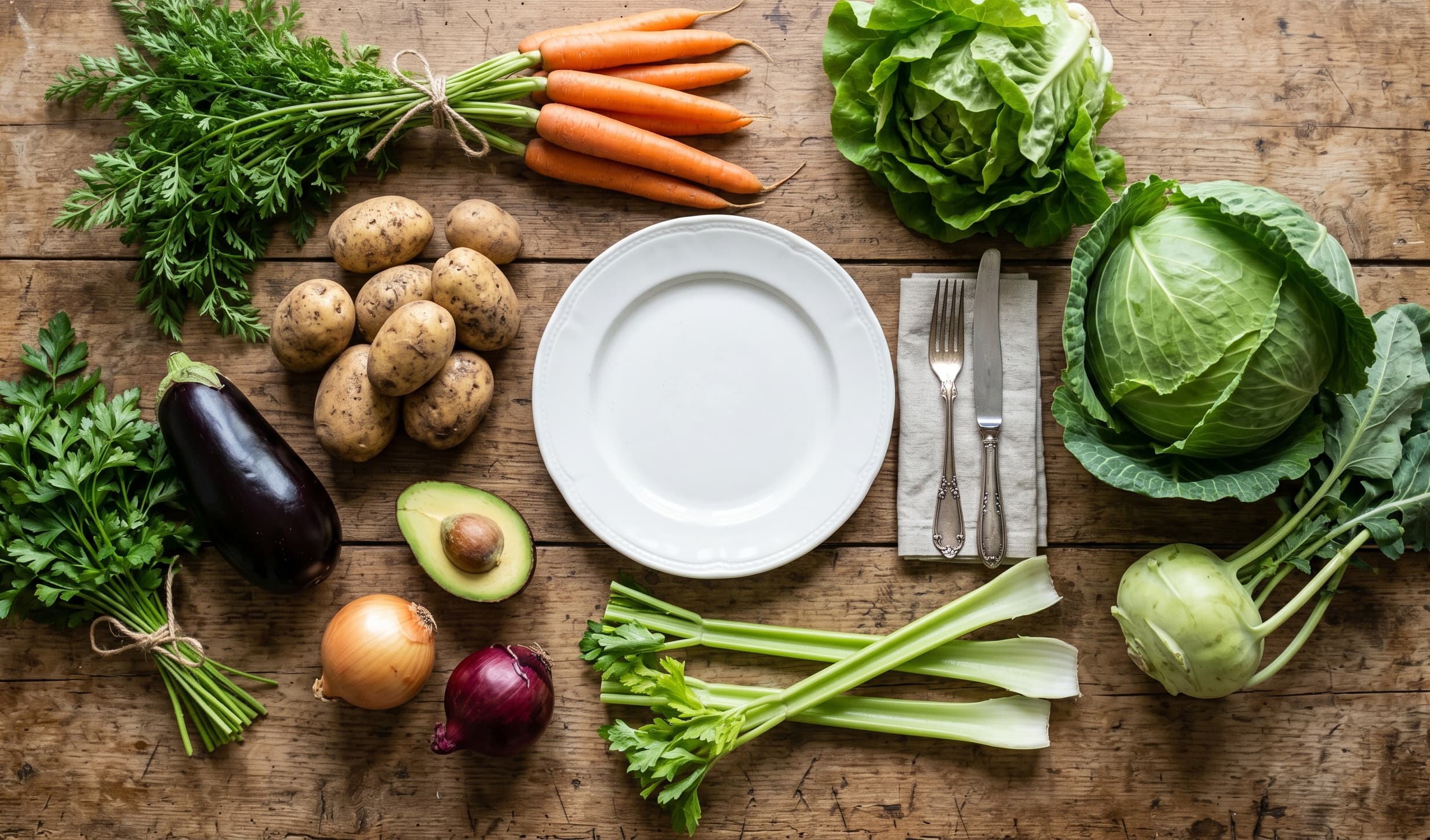 Plant-based foods typical of Blue Zone diets